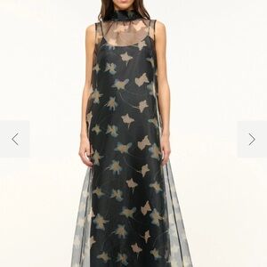 STAUD Botanical Shadows Dress - Size XS - worn once and in perfect condition!